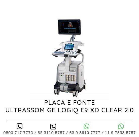PLACA-E-FONTE-ULTRASSOM-GE-LOGIQ-E9-XD-CLEAR-2.0