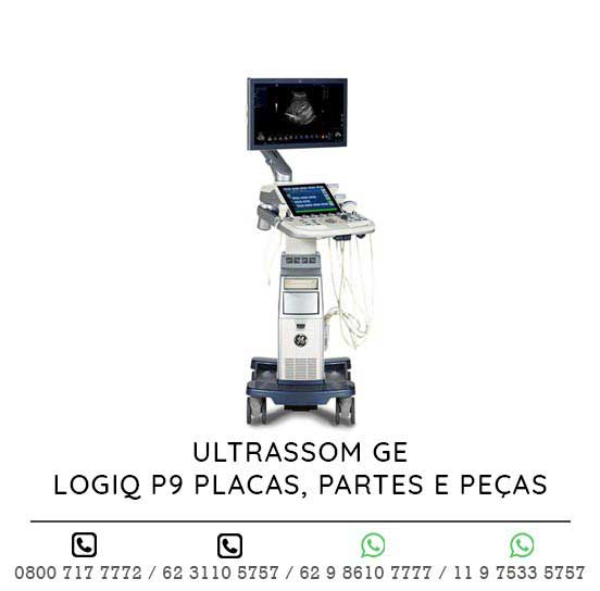 ULTRASSOM-GE-LOGIQ-P9-PLACAS-PARTES-E-PECAS