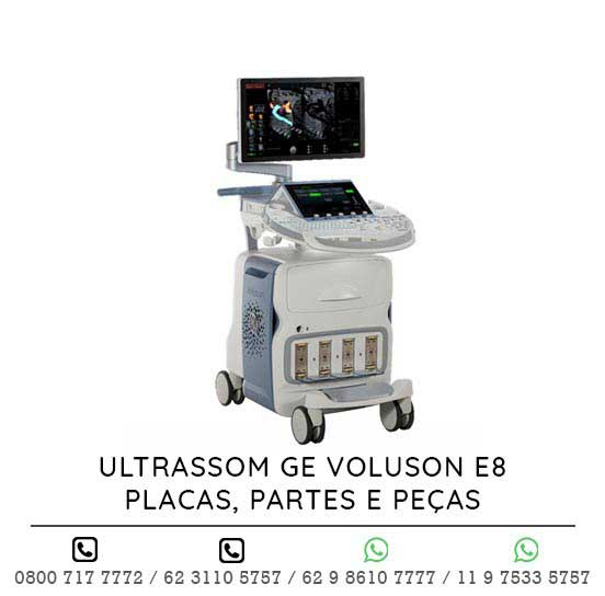 ULTRASSOM-GE-VOLUSON-E8-PLACAS-PARTES-E-PECAS