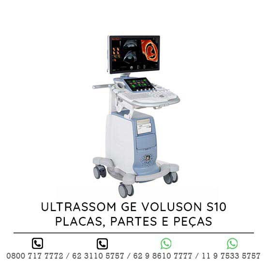 ULTRASSOM-GE-VOLUSON-S10-PLACAS-PARTES-E-PECAS